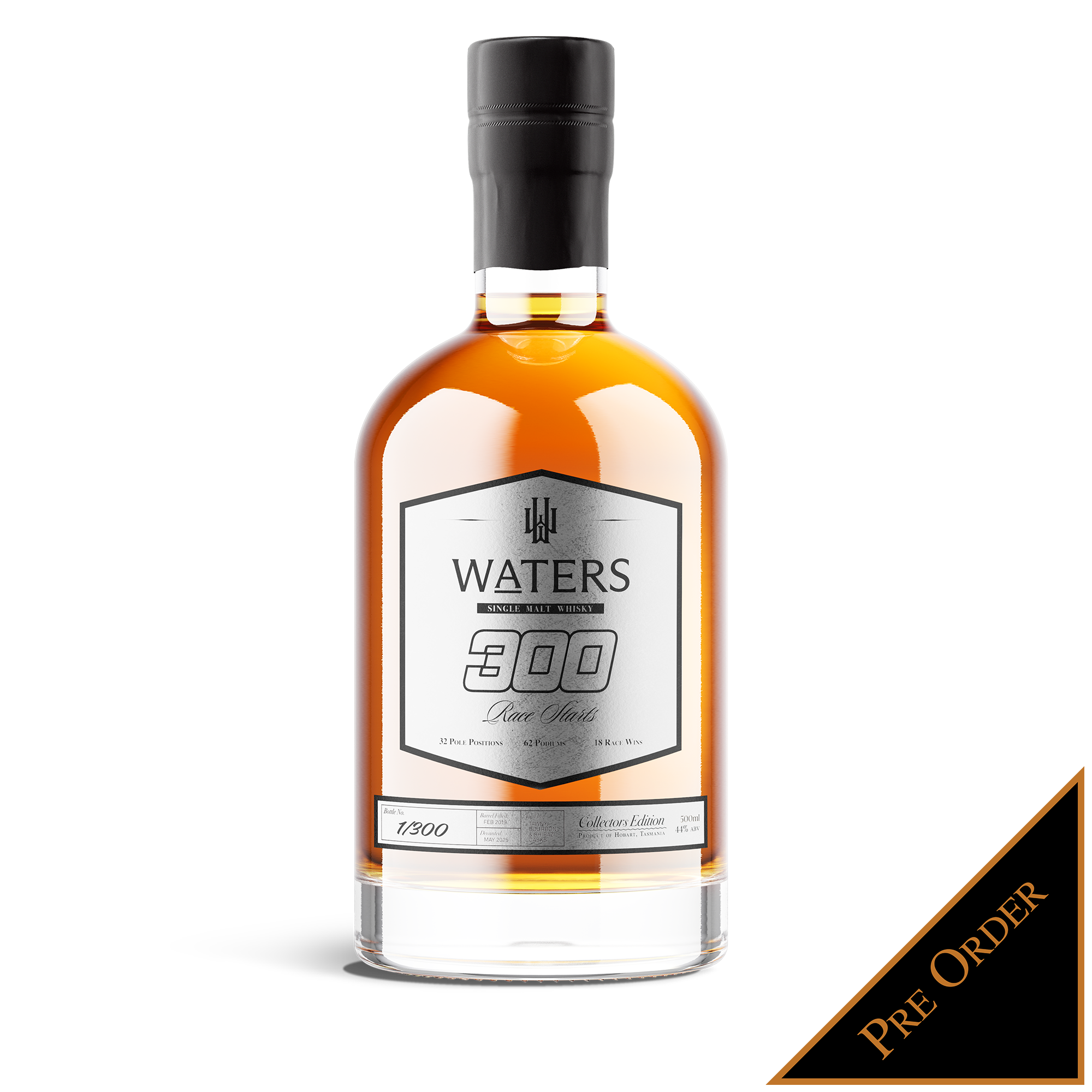 300 Race starts - Special edition whisky and Collectors book (Pre-order)